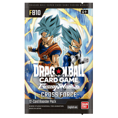 Dragon Ball Super CG: Fusion World - Cross Force (FB10) Booster Box - Gathering Games
