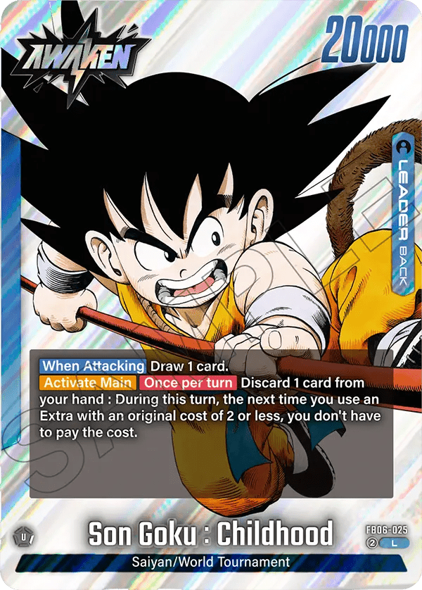 Dragon Ball Super CG: Fusion World - Manga Booster Box 01 (SB - 01) - Gathering Games