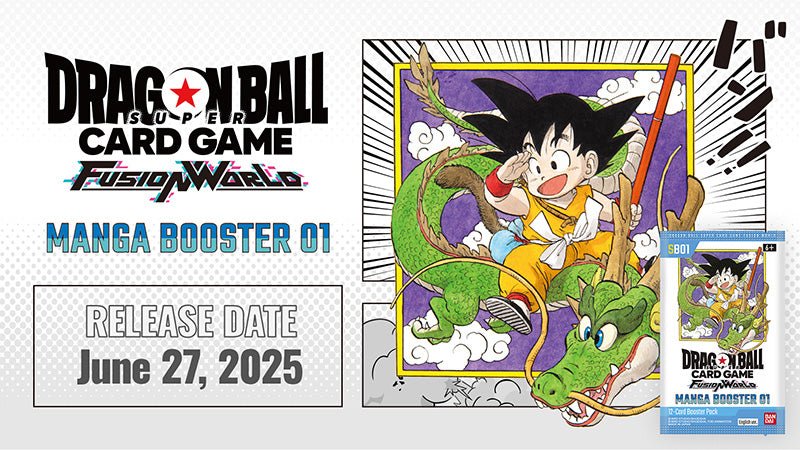 Dragon Ball Super CG: Fusion World - Manga Booster Box 01 (SB - 01) - Gathering Games