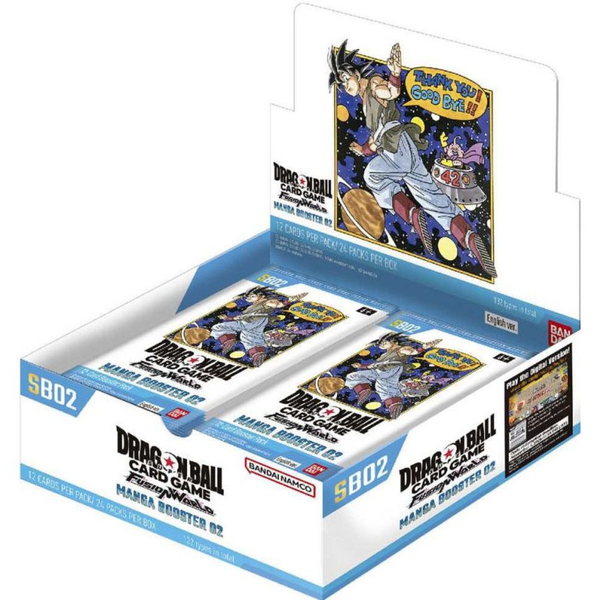 Dragon Ball Super CG: Fusion World - Manga Booster Box 02 (SB02) - Gathering Games