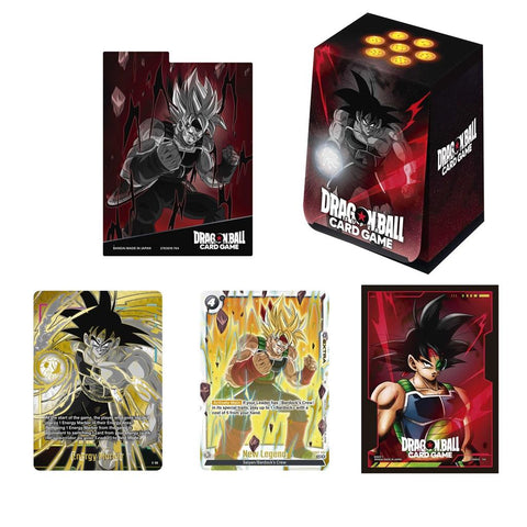 Dragon Ball Super CG: Fusion World Official Card Case and Card Sleeves Set 1 - Bardock - Gathering Games