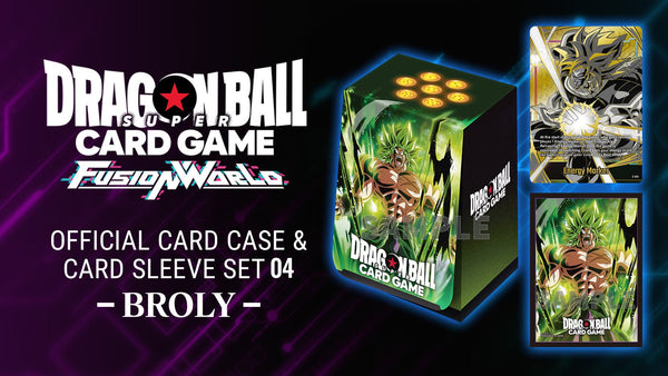 Broly Card Case and Card Sleeves | DBS CG: Fusion World