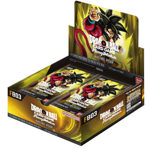 Dragon Ball Super CG: Fusion World - Raging Roar (FB03) Booster Box - Gathering Games