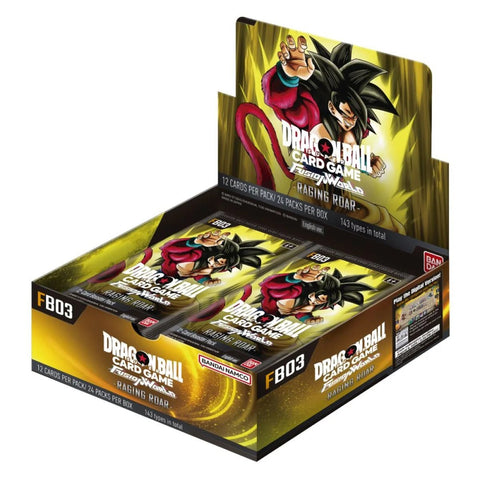 Dragon Ball Super CG: Fusion World - Raging Roar (FB03) Booster Box - Gathering Games