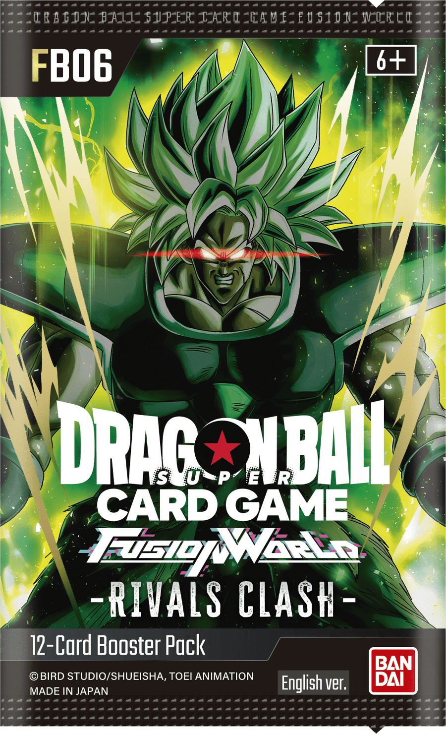 Dragon Ball Super CG: Fusion World: Rivals Clash Booster Box (FB06) - Gathering Games