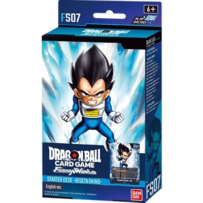 Dragon Ball Super CG: Fusion World - Vegeta (Mini) (FS07) - Starter Deck - Gathering Games