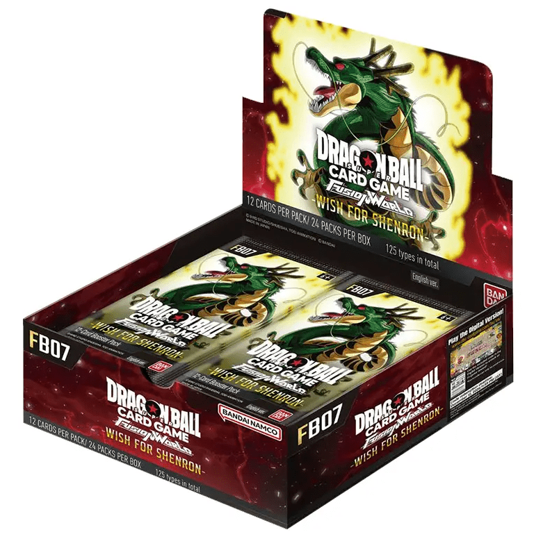 Dragon Ball Super CG: Fusion World - Wish for Shenron Booster Box (FB07) - Gathering Games