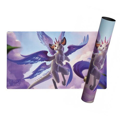 Dragon Shield: Art Playmat & Tube - The Whiskerwing - Gathering Games