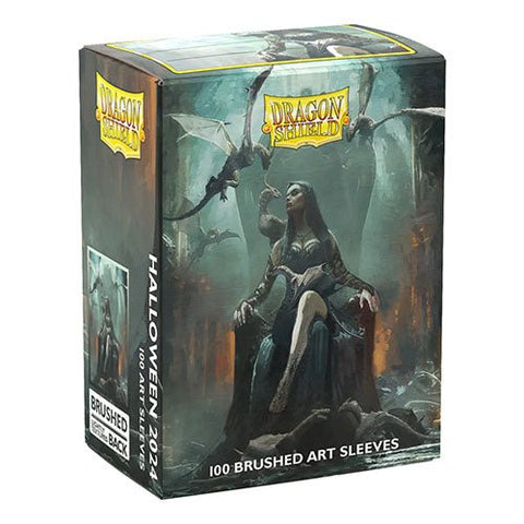 Dragon Shield: Brushed Art Sleeves - Halloween 2024 Limited Edition - Standard Size (100) - Gathering Games