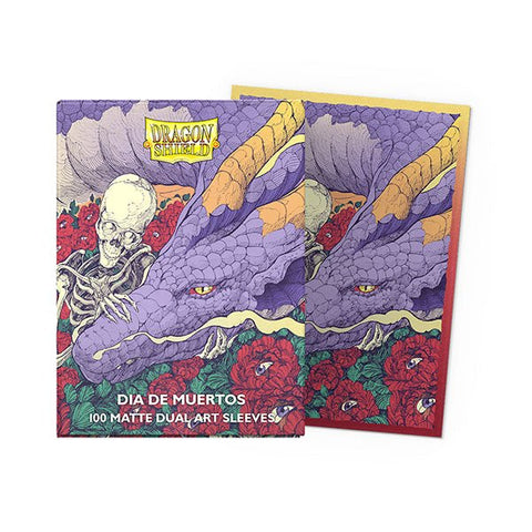 Dragon Shield: Dia De Muertos 2026 Matte Dual Art Sleeves - Standard Size (100) - Gathering Games