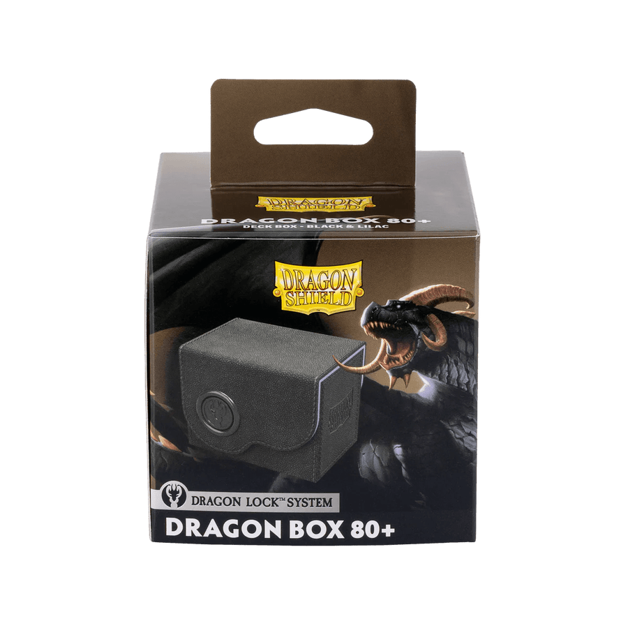 Dragon Shield: Dragon Box 80+ - Black & Lilac - Gathering Games