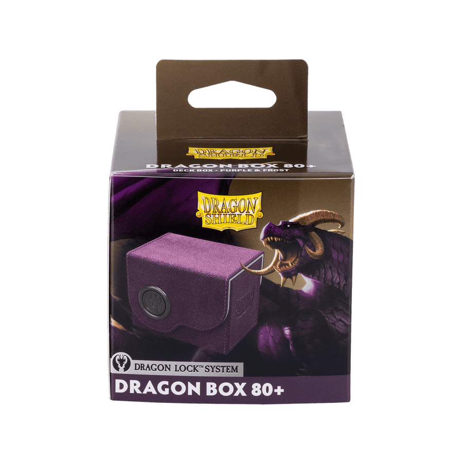 Dragon Shield: Dragon Box 80+ - Purple & Frost - Gathering Games