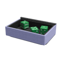Dragon Shield: Dragon Tray - Black & Lilac - 1