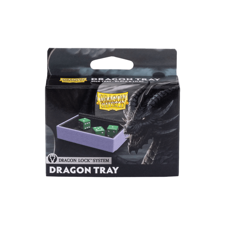 Dragon Shield: Dragon Tray - Black & Lilac - Gathering Games