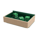 Dragon Shield: Dragon Tray - Green & Sand - 1