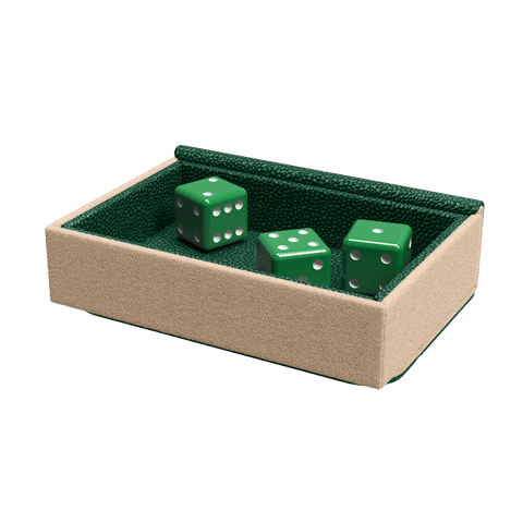 Dragon Shield: Dragon Tray - Green & Sand - Gathering Games
