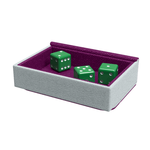 Dragon Shield: Dragon Tray - Purple & Frost - Gathering Games