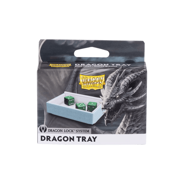 Dragon Shield: Dragon Tray - White & Aqua - 4