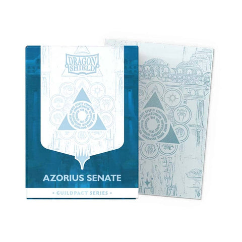 Dragon Shield: Dual Matte Art Sleeves - Magic: The Gathering Guildpact Series - Azorius Senate - Standard Size (100) - Gathering Games