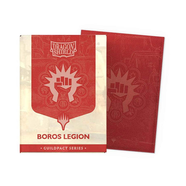 Dragon Shield: Dual Matte Art Sleeves - Magic: The Gathering Guildpact Series - Boros Legion - Standard Size (100) - 1