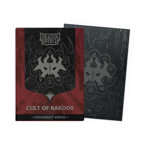 Dragon Shield: Dual Matte Art Sleeves - Magic: The Gathering Guildpact Series - Cult of Rakdos - Standard Size (100) - Gathering Games