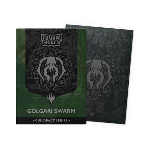 Dragon Shield: Dual Matte Art Sleeves - Magic: The Gathering Guildpact Series - Golgari Swarm - Standard Size (100) - Gathering Games