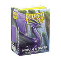 Dragon Shield: Dual Matte Sleeves - Nebula & Silver - Standard Size (100) - 1