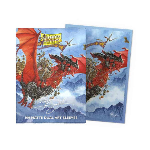 Dragon Shield: Dual Matte Sleeves - Ralph Horsley Signature Series - The Raid - Standard Size (100) - Gathering Games