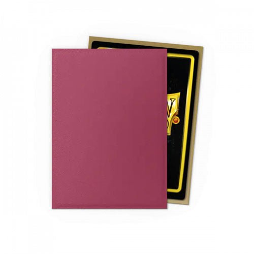 Dragon Shield: Dual Matte Sleeves - Special Edition Red & Gold (Standard Size 100) - Gathering Games