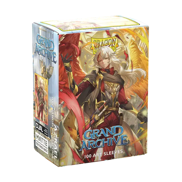 Dragon Shield: Matte Art Sleeves - Azrael, Archangel of Materia - Standard Size (100) - Gathering Games