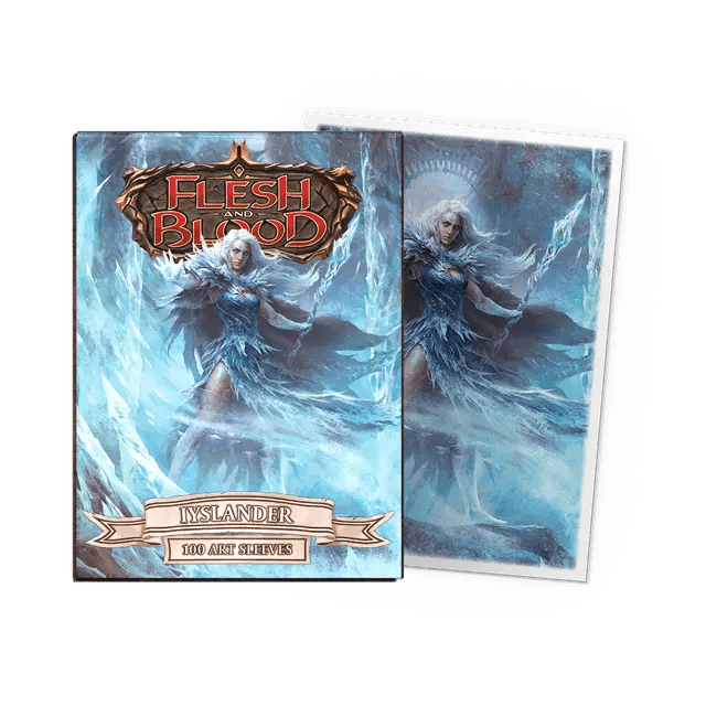 Dragon Shield: Matte Art Sleeves - Flesh and Blood: Iyslander - Standard Size (100) - Gathering Games