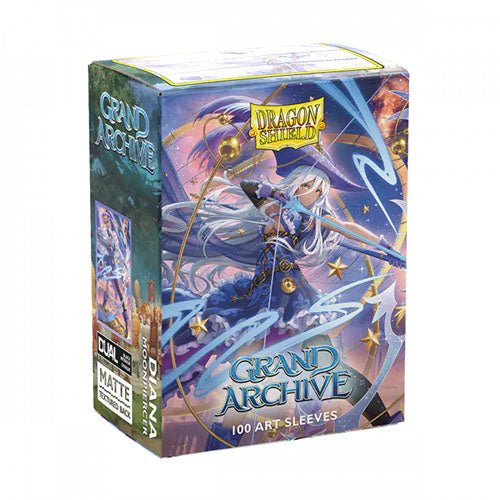 Dragon Shield: Matte Art Sleeves - Grand Archive Diana, Moonpiercer - Standard Size (100) - Gathering Games