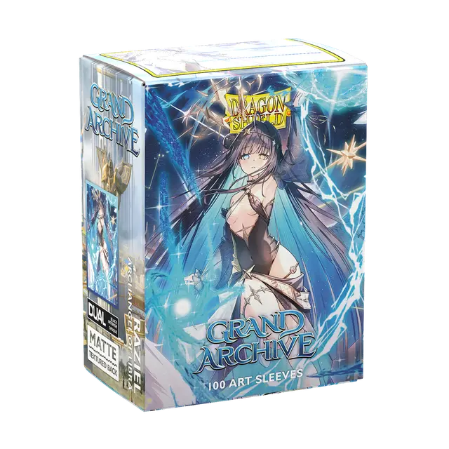 Dragon Shield: Matte Art Sleeves - Raziel, Archangel of Libra - Standard Size (100) - Gathering Games