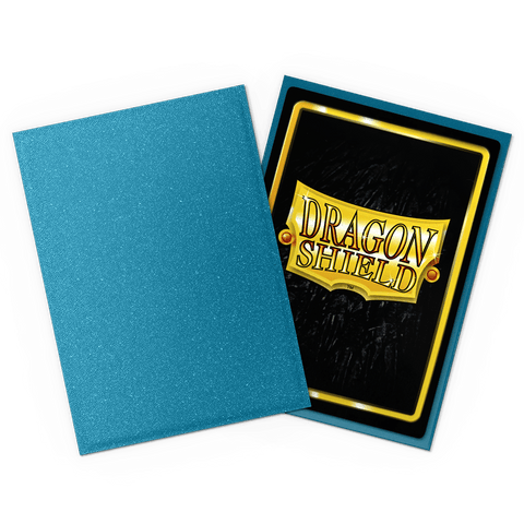 Dragon Shield: Matte Sleeves - Sparkles Amazonite - Standard Size (100) - Gathering Games