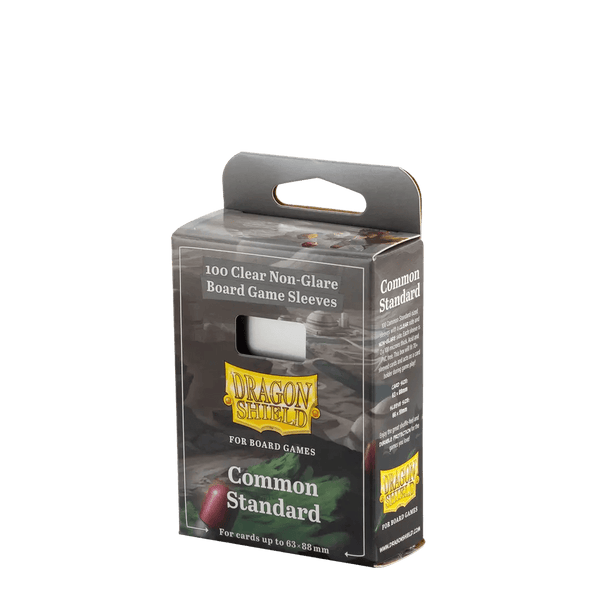 Dragon Shield: Non-Glare Clear Board Game Sleeves - Common Standard - 1