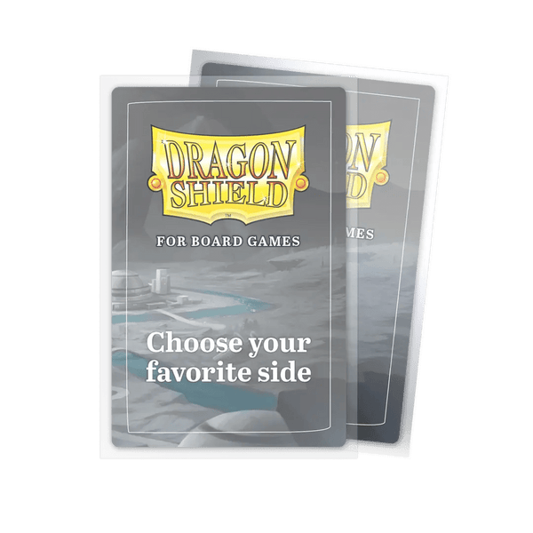 Dragon Shield: Non-Glare Clear Board Game Sleeves - Extra Large - 3