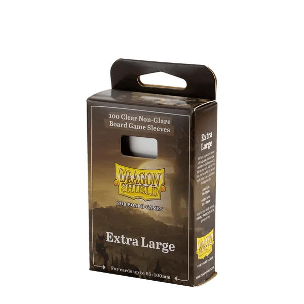 Dragon Shield: Non-Glare Clear Board Game Sleeves - Extra Large - 1