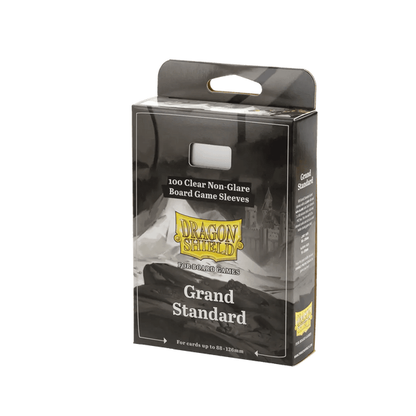 Dragon Shield: Non-Glare Clear Board Game Sleeves - Grand Standard - 1