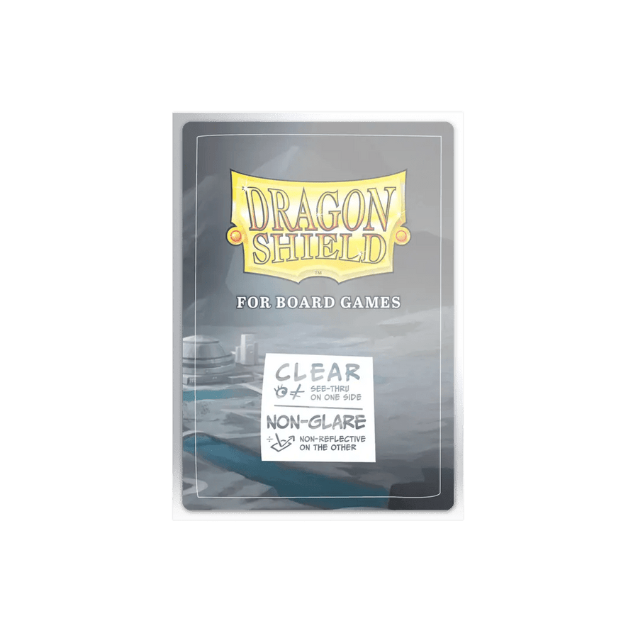 Dragon Shield: Non - Glare Clear Board Game Sleeves - Grand Standard - Gathering Games