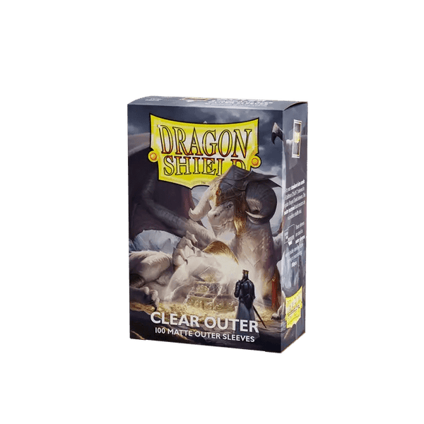 Dragon Shield: Outer Sleeves - Clear Matte - Standard Size (100) - 4