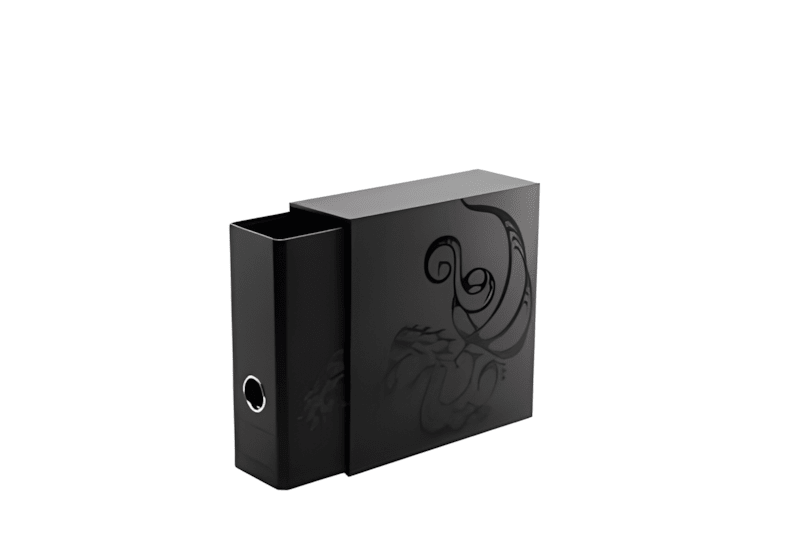 Dragon Shield: Sanctuary Slipcase Binder 2 - Ring - Black - Gathering Games
