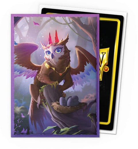 Dragon Shield: Spirit Animals Brushed Art Sleeves - The Dragowlis - Standard Size (100) - Gathering Games