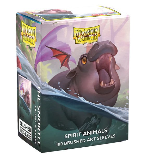 Dragon Shield: Spirit Animals Brushed Art Sleeves - The Snortle - Standard Size (100) - Gathering Games