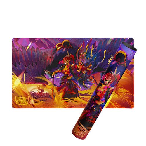 Dragon Shield: The Fallen Art Playmat & Tube - 2