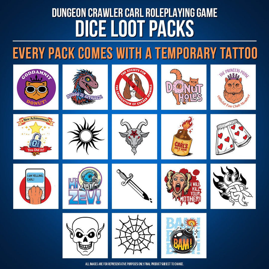 Dungeon Crawler Carl RPG: Dice Loot Pack - Gathering Games