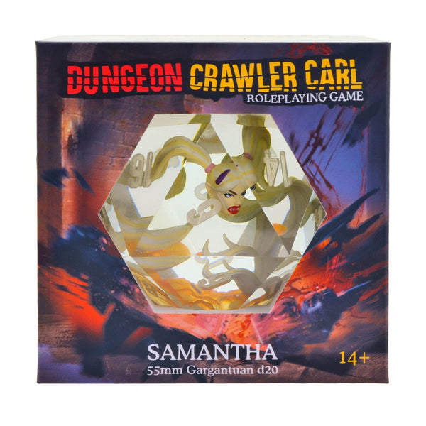 Dungeon Crawler Carl RPG:  Samantha Oversized d20 - 1