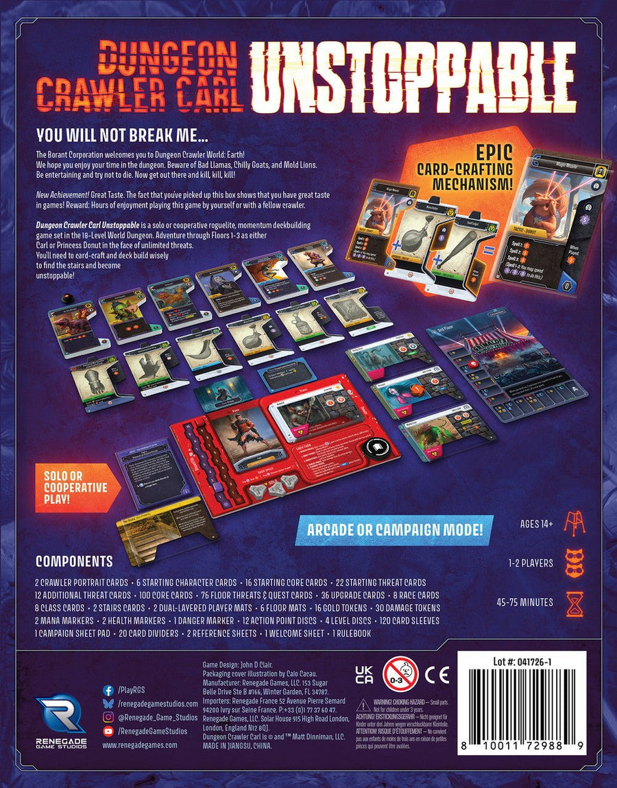Dungeon Crawler Carl: Unstoppable - Gathering Games
