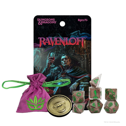 Dungeon & Dragon: Mists of Ravenloft Treasure Packs - Gathering Games