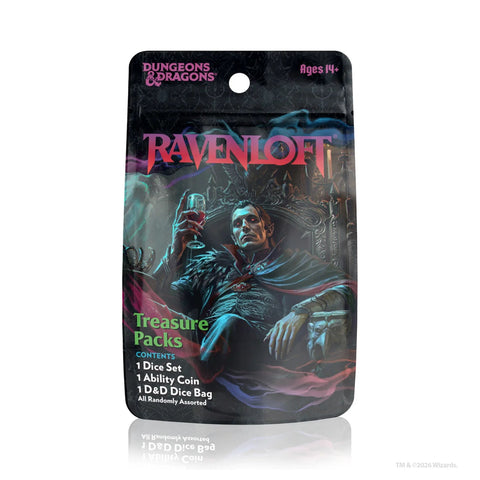Dungeon & Dragon: Mists of Ravenloft Treasure Packs - Gathering Games