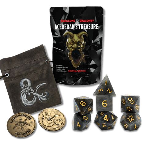 Dungeons & Dragons (D&D): Acererak's Treasure Pack Dice Crystal Edition - 1